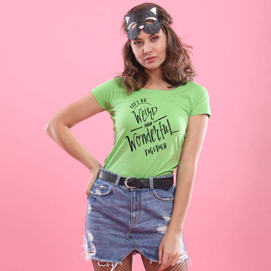 Weirdly Wonderful, Matching Couples Tees For Women