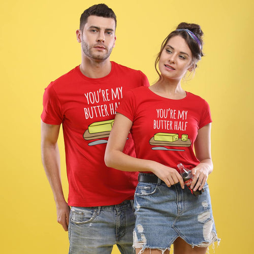 Butter- Half, Matching Couples Tees