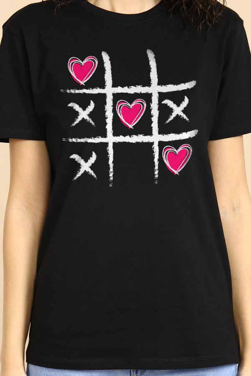 Tic Tac Toe Couple Tees