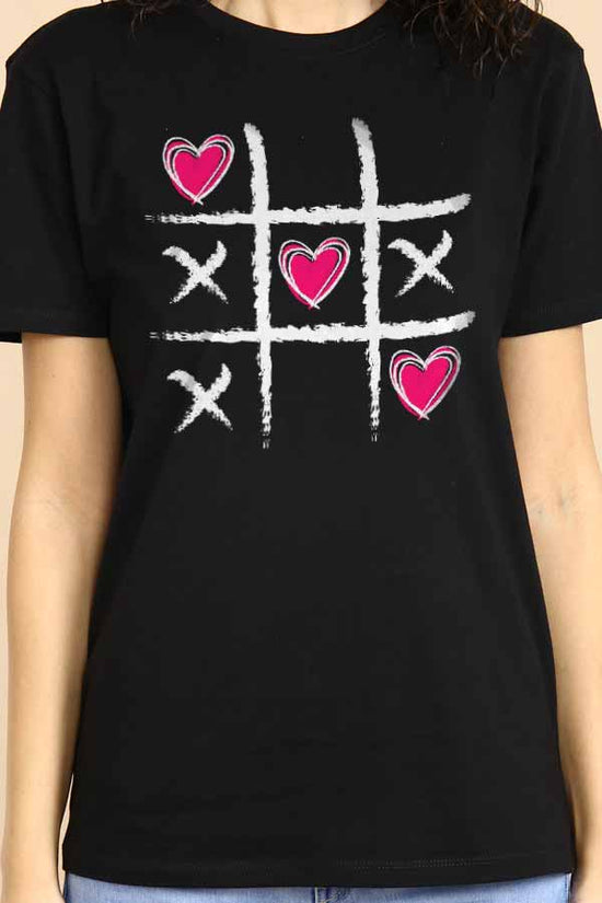 Tic Tac Toe Couple Tees