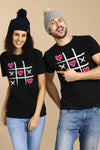 Tic Tac Toe Couple Tees