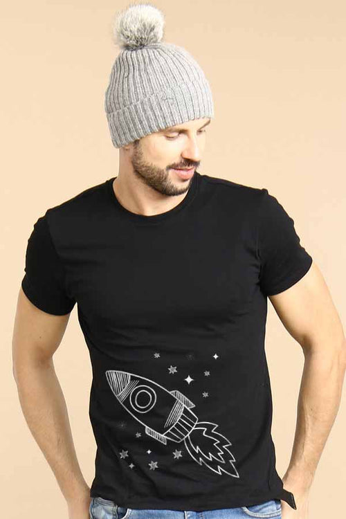 Space Art Couple Tees