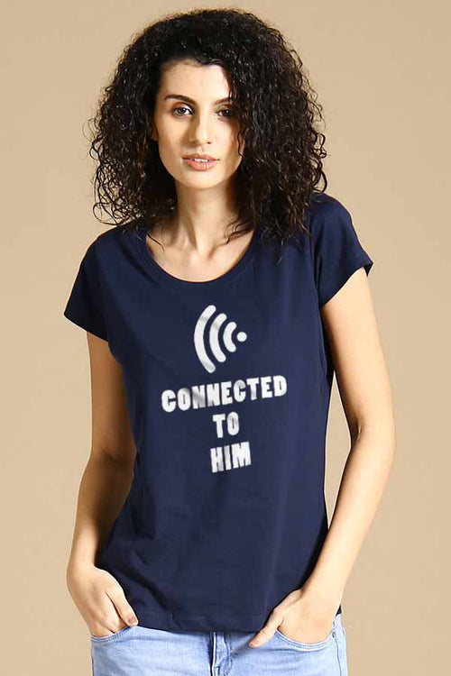 Connected to Her/ Connected to him Tees