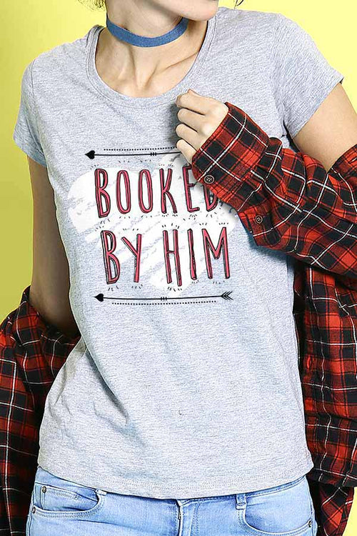 Booked by Him/Her Combo Tee