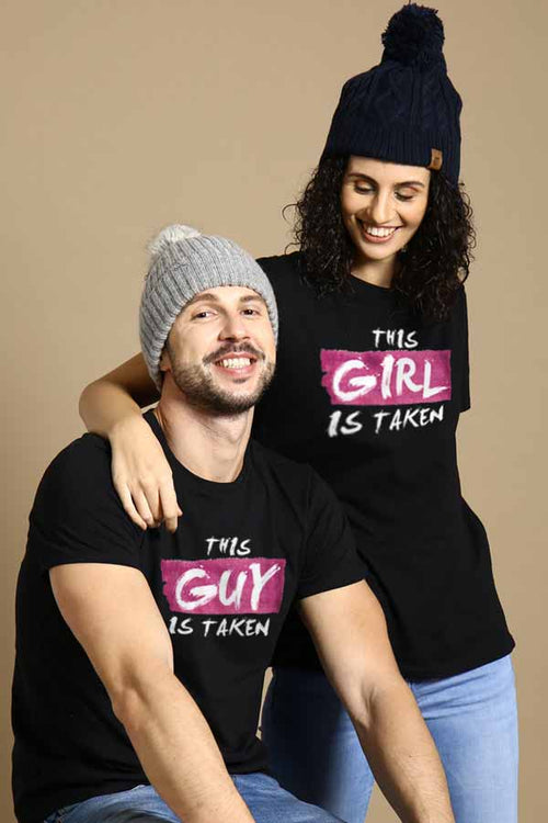 This guy/girl is Taken Combo Tee