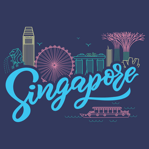 Singapore Matching Tees For Family