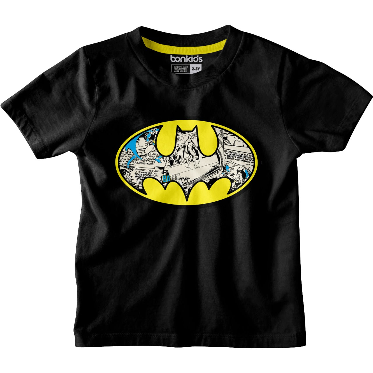 Flipkart.com | Batman By Kidsville Boys Graphic Print Pure Cotton T Shirt -  Round Neck