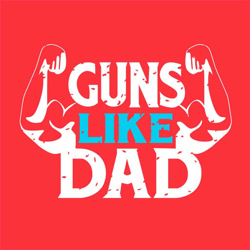 Guns Like Dad Babysuit
