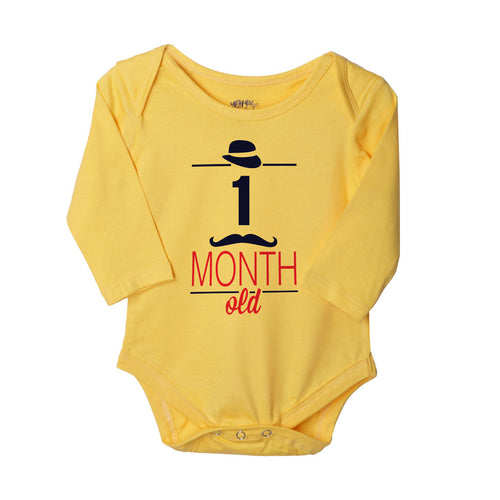 My First Three Months, Set Of 3 Assorted Bodysuits For The Baby