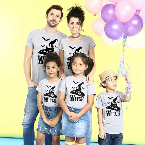 Bad Witch Halloween Family Tees