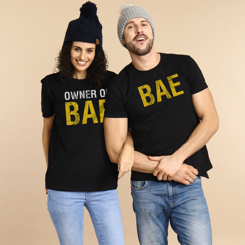 Bae / Owner Of Bae, Matching Tees For Couples