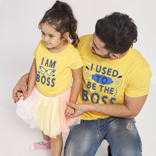 I used to be the Boss/ I am Boss Tees