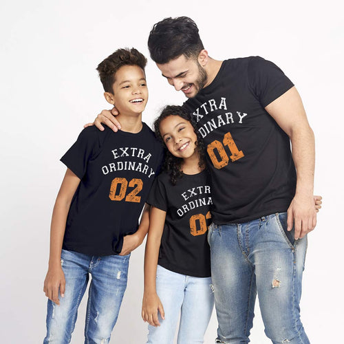 Extraordinary Dad, Daughter and Son Tee