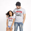 Awesomeness Dad And Daughter Matching Adult Tees