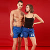 Beauty And Her Beast, Matching Royal Blue Couple Boxers