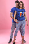 Beer Is Bae! (Blue) ,Matching Couples Valentines Day Tees