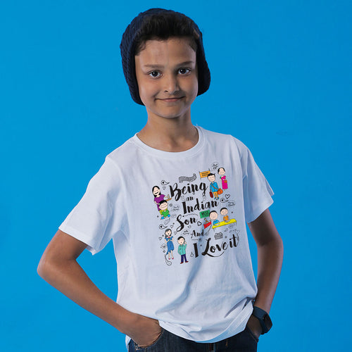 Being An Indian Mom/Son Tees