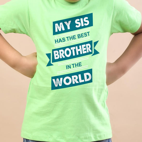 Best Brother In The World Tees For Boy