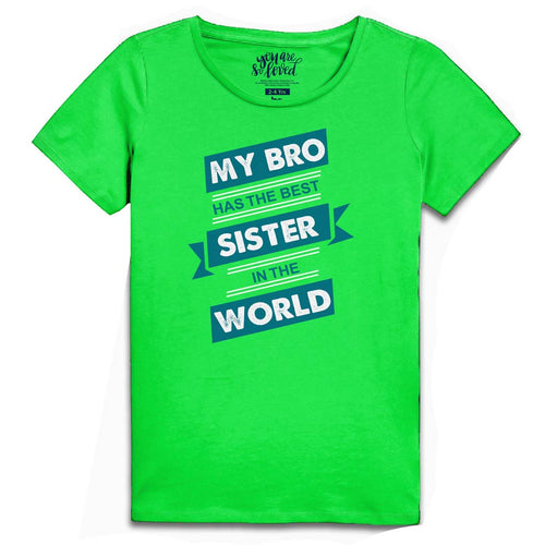 Best Siblings In The World, Matching Bodysuit And Tees For Brother And Sister