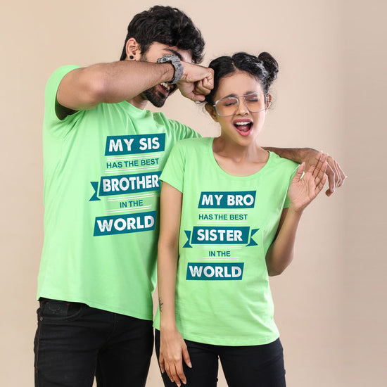 Best Brother & Sister In The World Tees