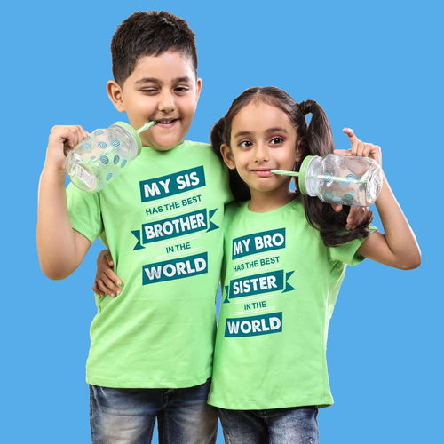 Best Brother & Sister In The World Tees