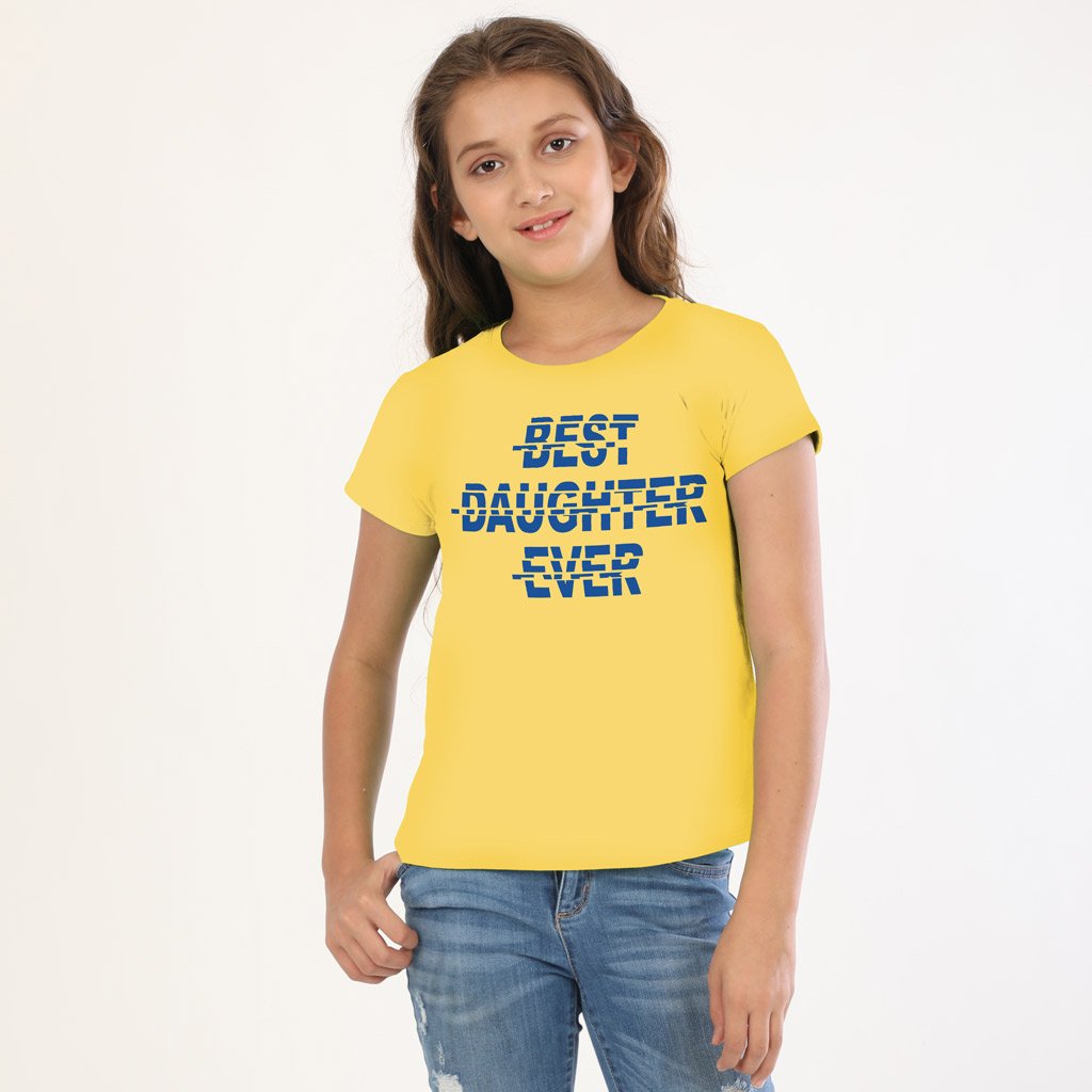 Cutest Daughter Strongest Daddy Father & Daughter Tees - BonOrganik