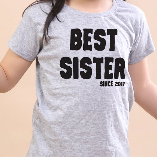 Best Since, Personalised Tee For Sister