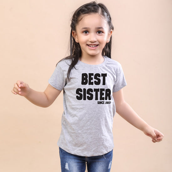 Best Since, Personalised Tee For Sister