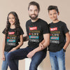 Best Things In Life Dad, Daughter and Son Tee