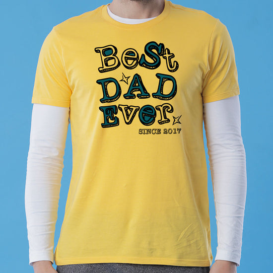 Best Dad, Personalized Tee For Dad