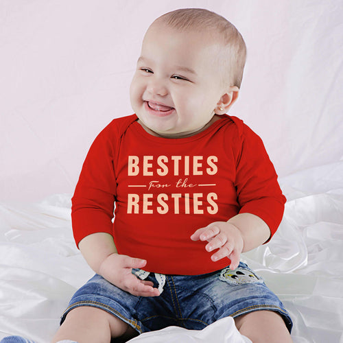 Besties, Matching Tee And Bodysuit For Baby (Girl)