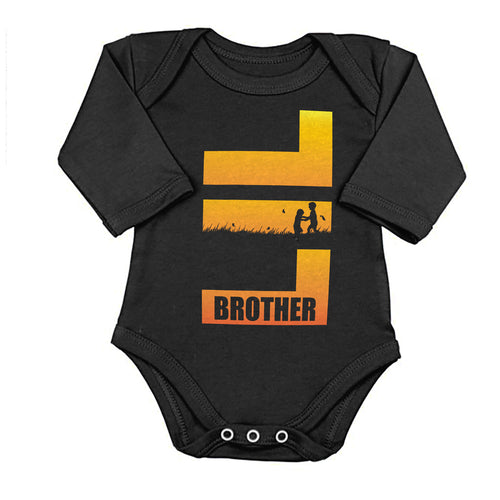 Lil Brother-Big Sister, Matching Bodysuit And Tee For Brother
