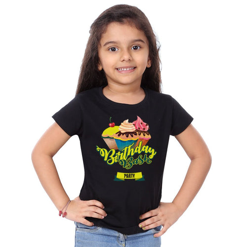 Birthday Bash Party  , Tees For Girl