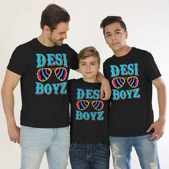 Desi Boyz, Dad And Sons' Matching Tees