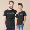 Black Proud Father-Son Tees