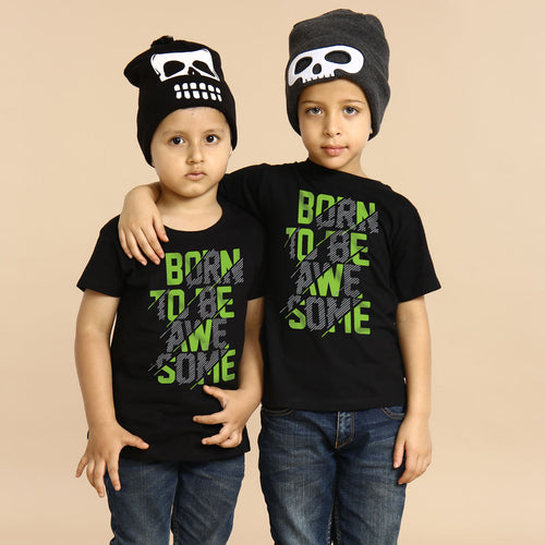 Born To Be Awesome, Matching Tees For Brothers