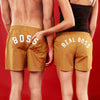 Bedroom Boss Similar Mustard Couple Boxers