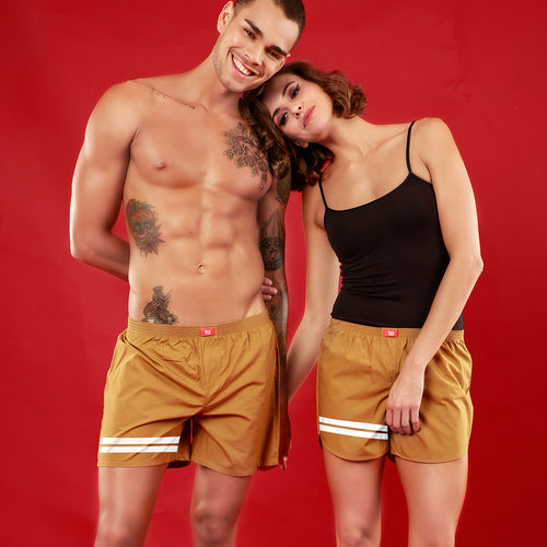 Bedroom Boss Similar Mustard Couple Boxers