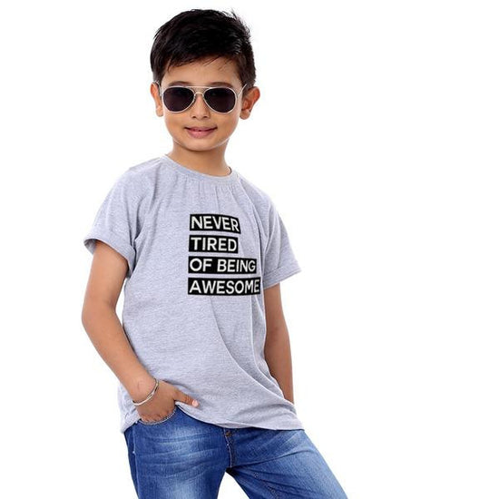 Never Tired of being awesome Family Tees