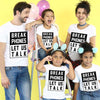 Talk More! Matching Family New Years Tees