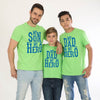 Heroes In Green Dad And Sons' Matching Tees