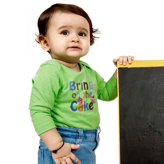 Bring On The Cake  Birthday Bodysuit