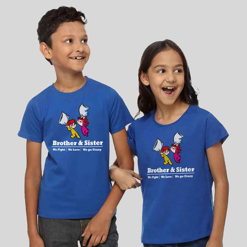 Brother & Sister Fight, Love And Crazy Tees