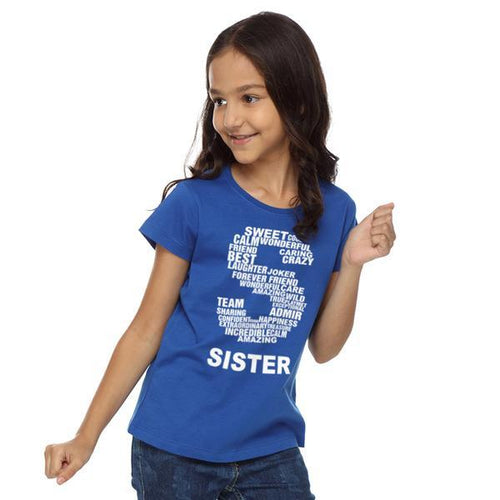 Sister Typo , Tees For Girl