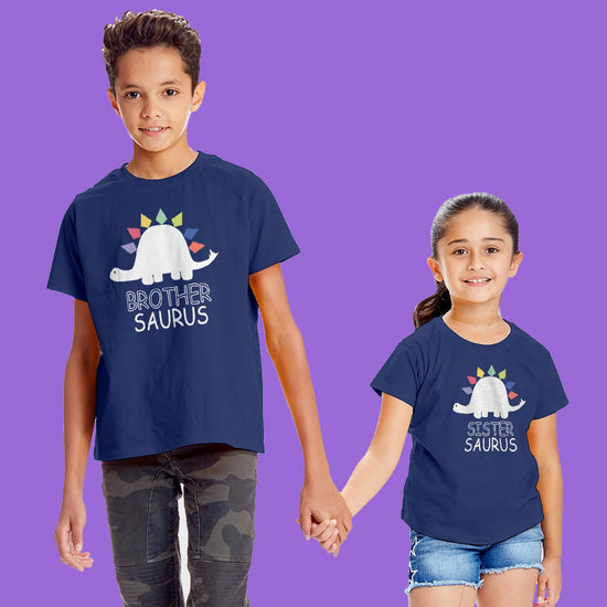 Brothersaurus/Sistersaurus, Matching Tees For Brother And Sister