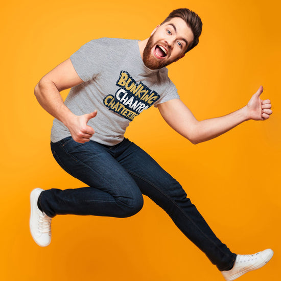 Bunking Chanra, Matching Friends Grey Tees