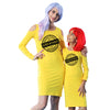 World's Greatest Duo Matching Cold Shoulder Dresses For Mom And Daughter