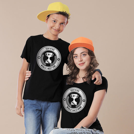 Certified #1 Mom & Son Tees
