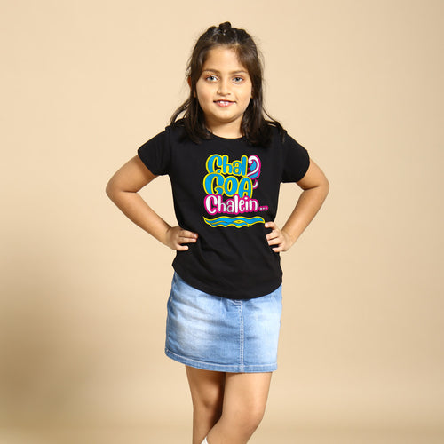 Chal Goa, Matching Family Tees For Girl