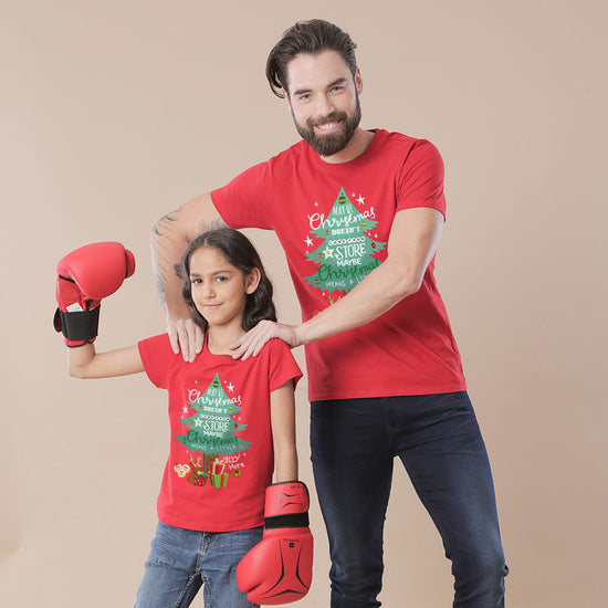 Christmas Means A Little Bit More Dad And Daughter Tees